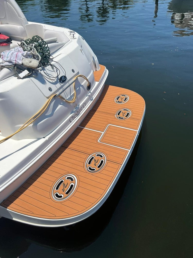 2000-2004 Sea Ray 380 sundancer Cockpit Swim platform 1/4"6mm EVA Foam floor