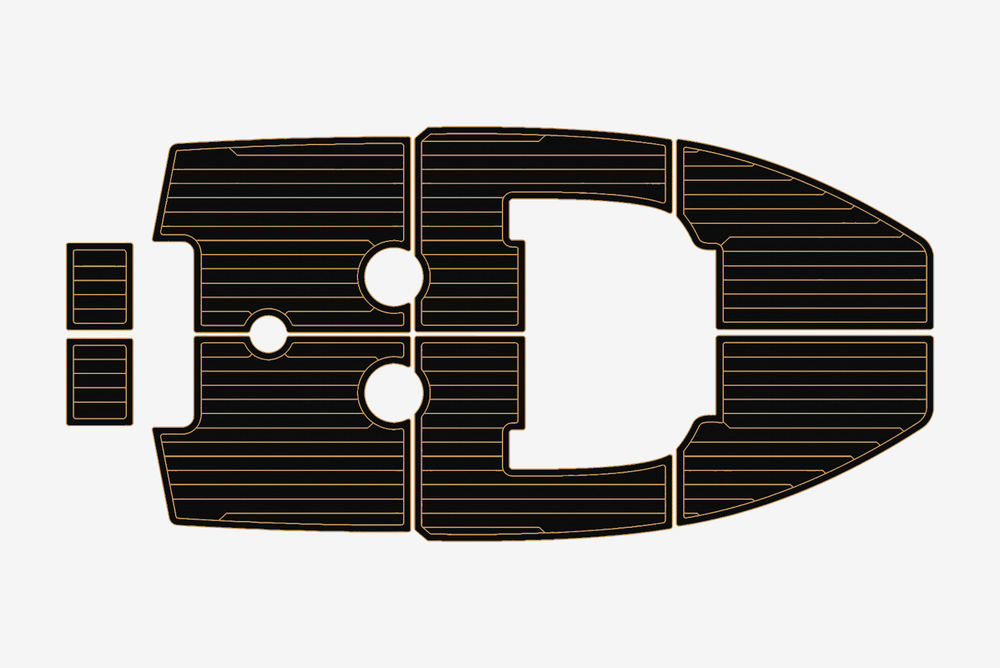 Dubhe Arena 500 Open Marine teak deck EVA Foam Boat flooring