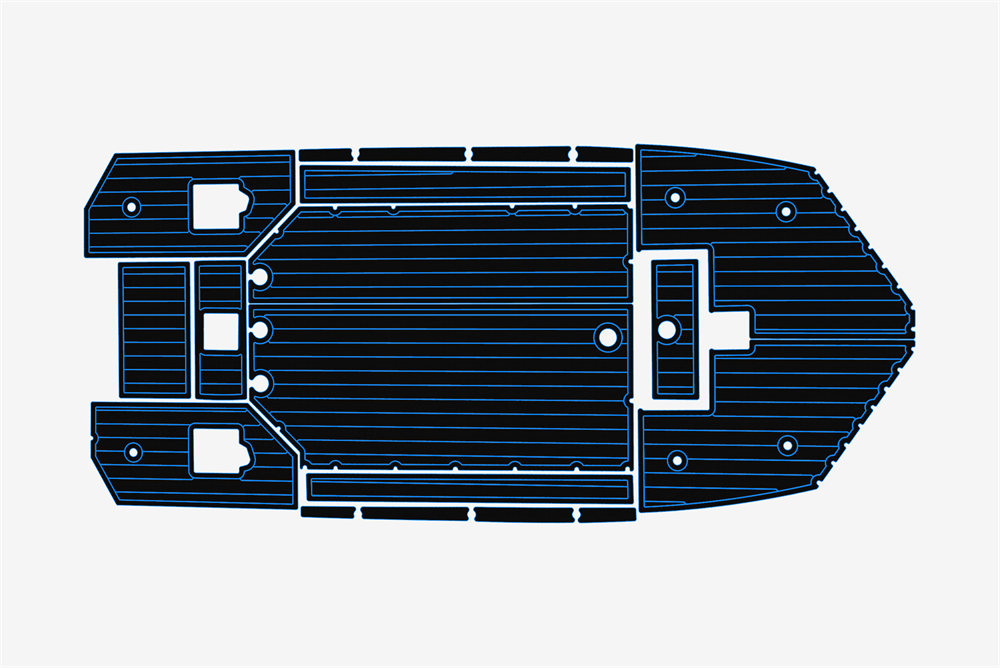 2023 Tracker 1564 Marine teak deck EVA Foam Boat flooring