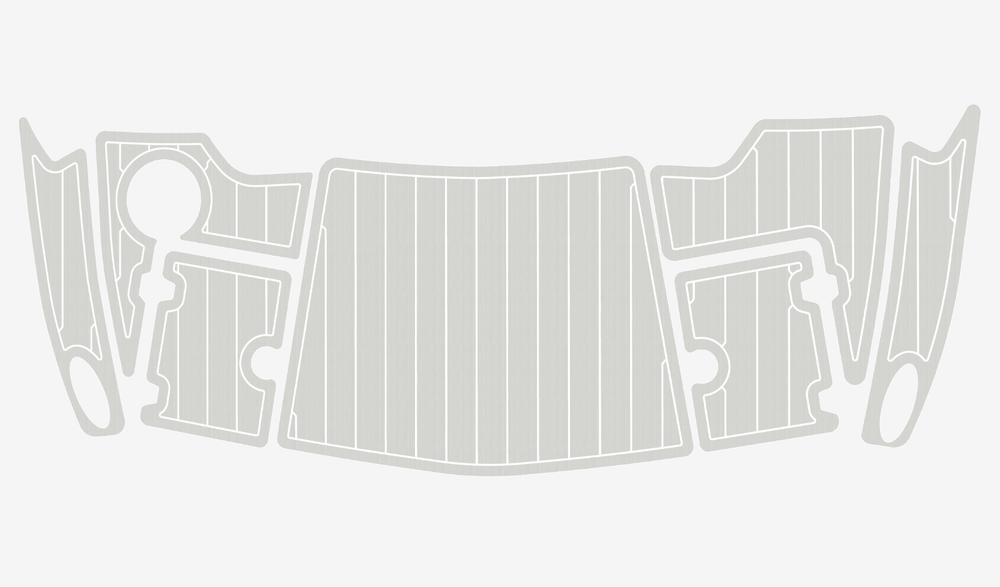 2004-2007 Chaparral 264 Sunesta Swim platform 1/4"6mm EVA faux teak mat floor