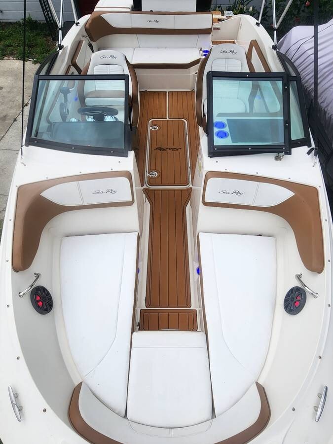 2017-2021 Sea Ray SPX 210 Cockpit Swim platform bow 1/4"6mm EVA foam faux floor