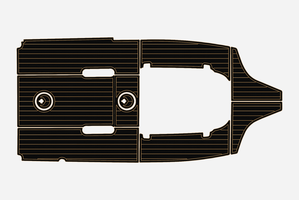 2021 Sea Hunt Ultra 239 Ultra Marine teak deck seadek EVA Foam Boat flooring