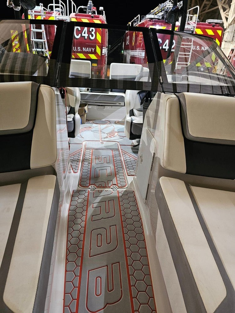 2018 SCARAB 195 Cockpit Swim platform bow 1/4"6mm EVA foam mat faux floor