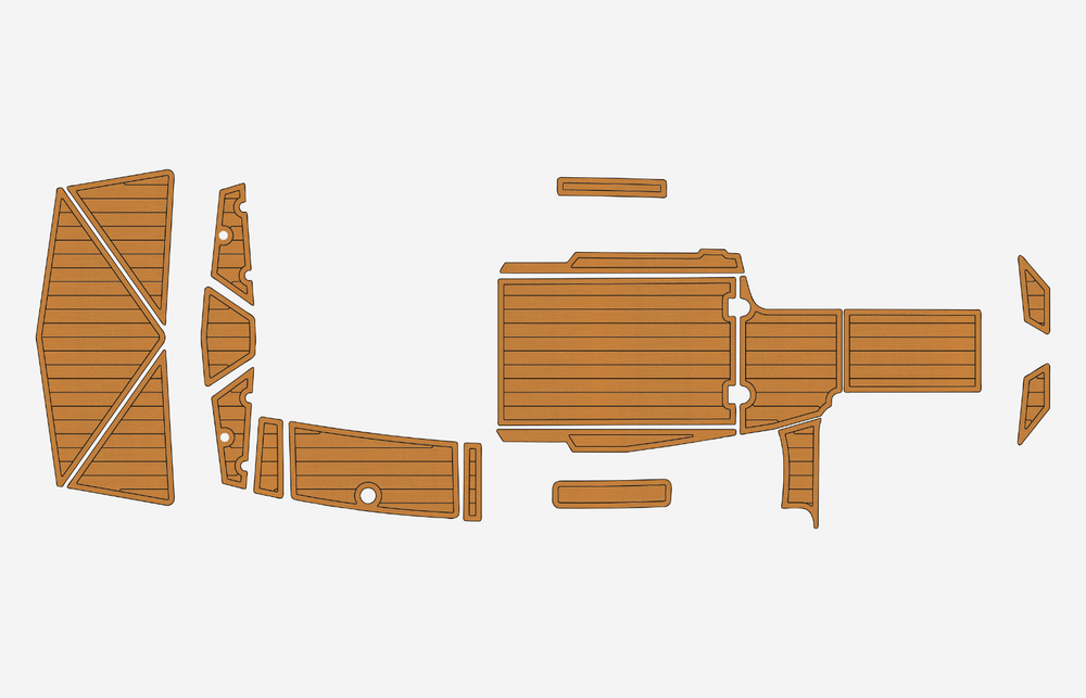 2016-2019 TIGE R22 Cockpit Swim platform 1/4"6mm EVA foam faux floor