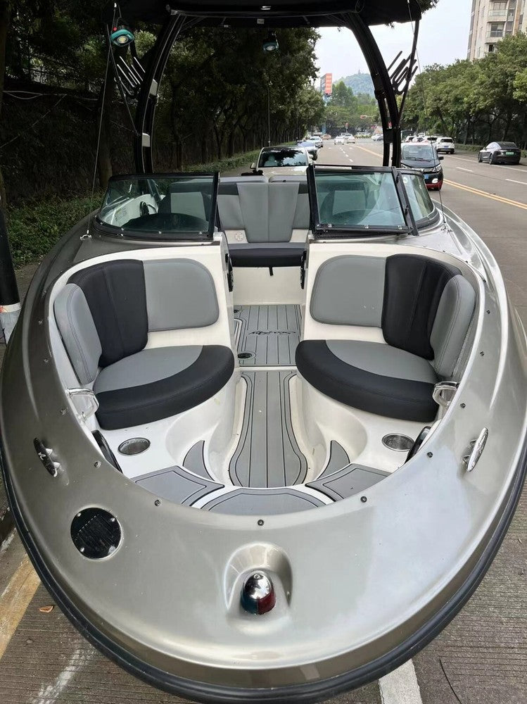 2008-2012 sea ray 185 sport Cockpit 1/4" 6mm EVA Faux Teak decking floor