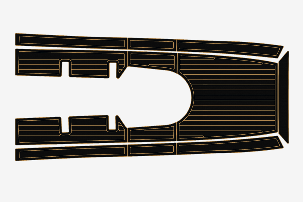 Zodiac 600 Sport Marine teak deck EVA Foam Boat flooring