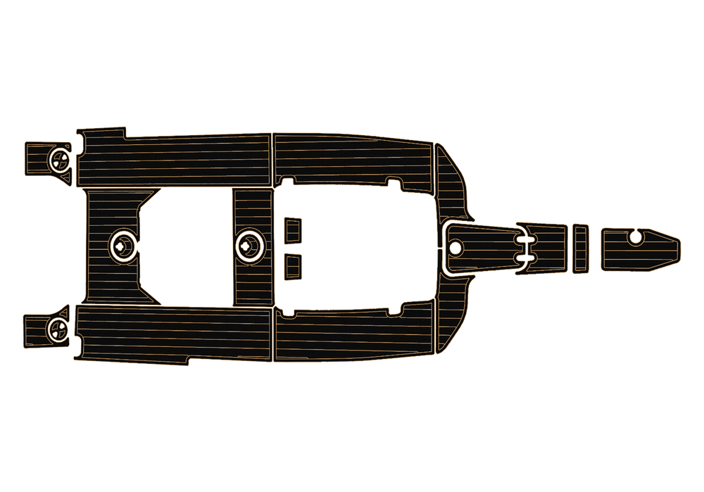 2022-2023 Sea Hunt Ultra 265 SE CC Marine teak deck EVA Foam Boat flooring