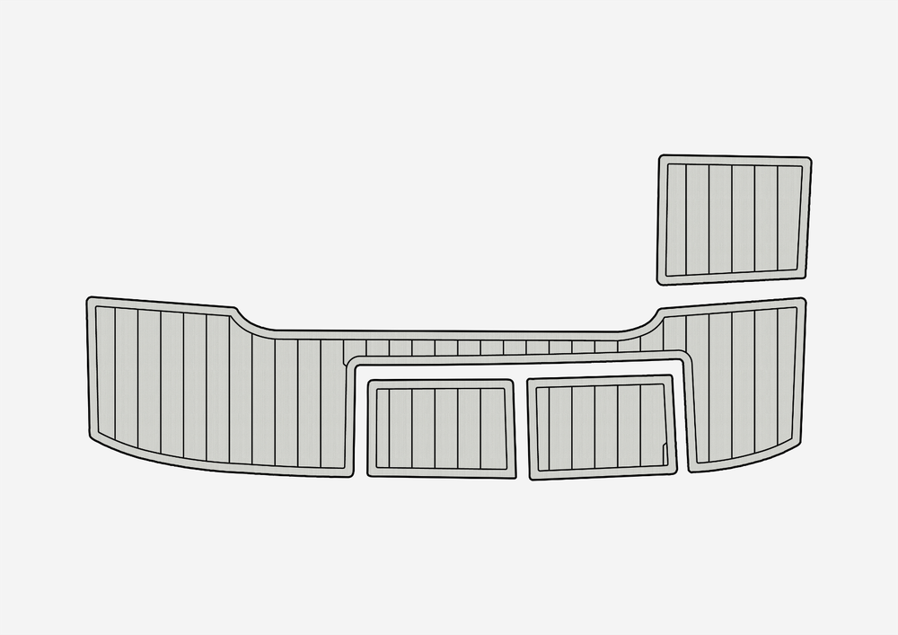 2000-2002 cobalt 292 SP Swim platform 1/4"6mm EVA floor