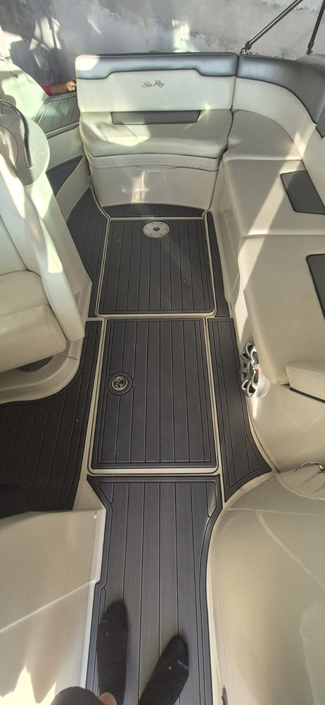 2007-2008 Sea Ray 260 Sundeck Cockpit Swim platform 1/4"6mm EVA Faux foam floor