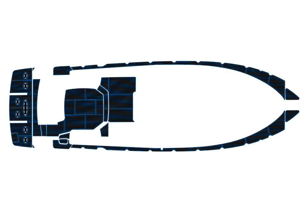 2010-2015 Sea Ray 540 Sundancer Marine teak deck seadek EVA Foam Boat flooring