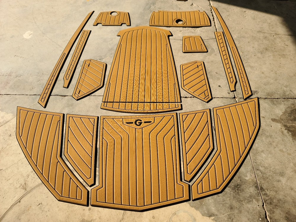 2015-2018 Nautique G23 Swiming Platform Pads 1/4" 6mm EVA FAUX Teak Decking