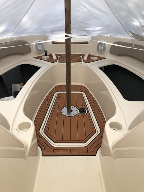 2002-2008 SEA RAY 240 sundeck Cockpit Swim platform bow 1/4"6mm EVA Foam floor
