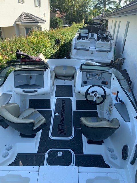 2007-2012 Sea Doo 180 Cockpit Swim platform bow 1/4"6mm EVA foam faux mat floor