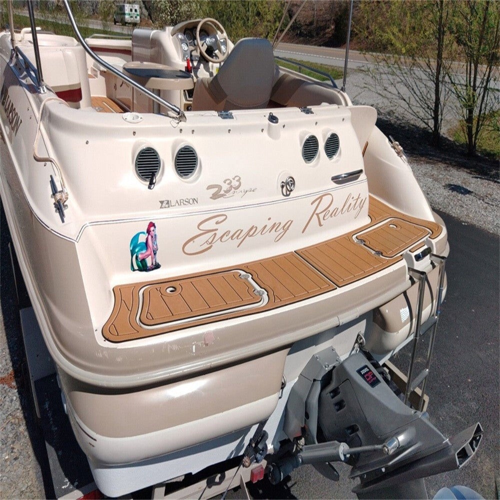 1998 Larson 230 Escape Cockpit Swim platform 1/4"6mm EVA Foam carpet faux floor