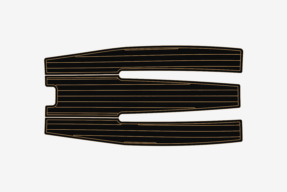 1987 Boston Whaler 13 Cockpit 1/4" 6mm EVA Teak deck floor