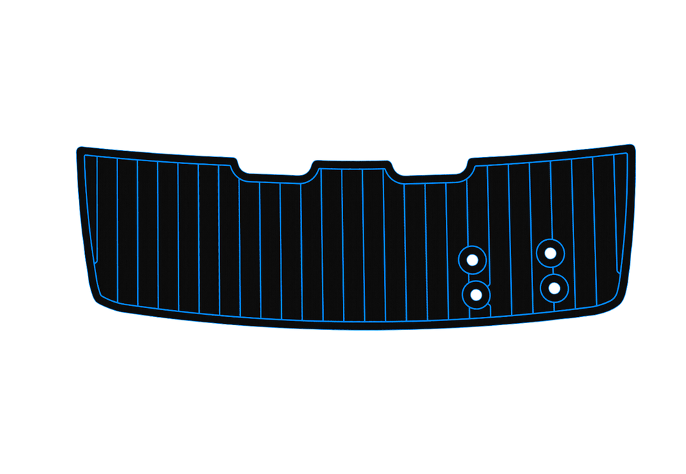 2008-2010 Bayliner 195 Discobery Swim platform 1/4" 6mm EVA foam floor