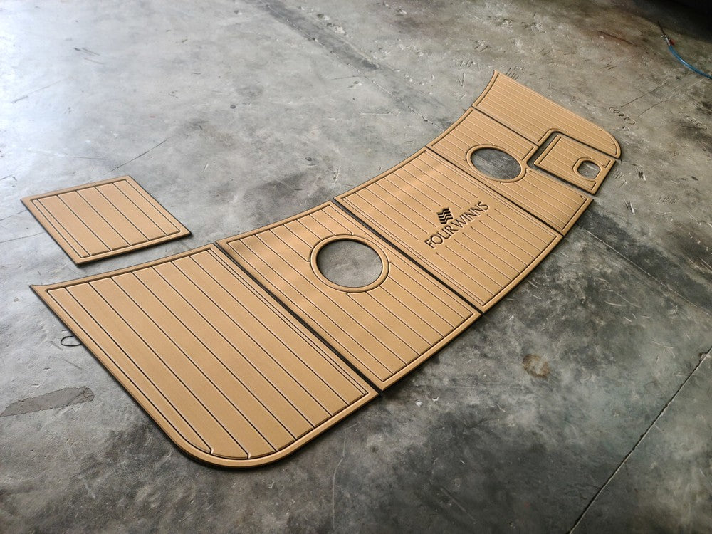 2005 Four winns 288 Swim Platform Non-slip mat 1/4" 6mm EVA Teak Decking