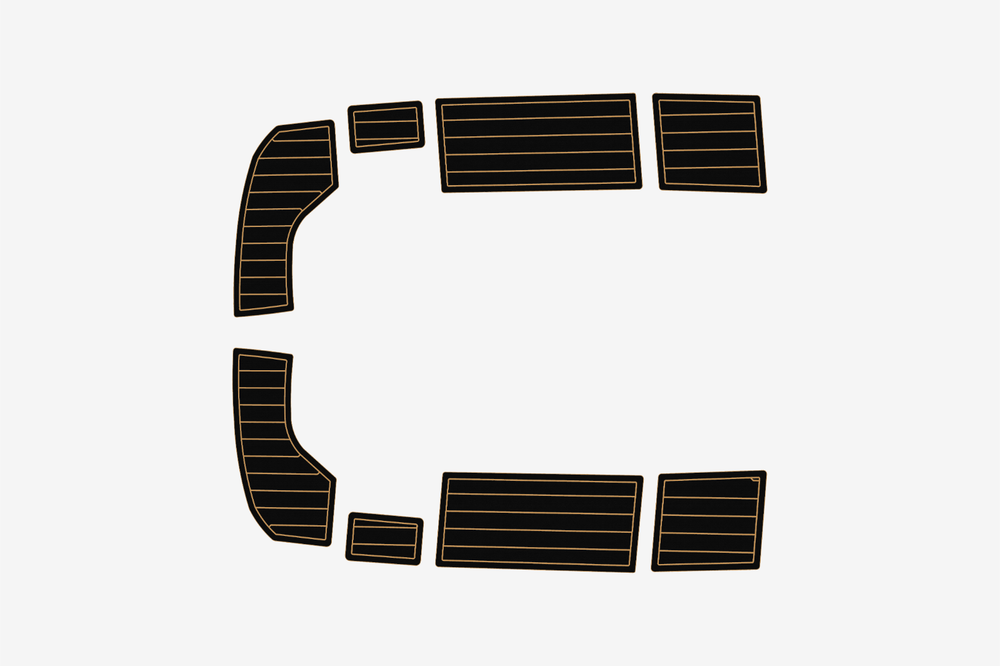 Beneteau 35 Oceanus Marine teak deck EVA Foam Boat flooring