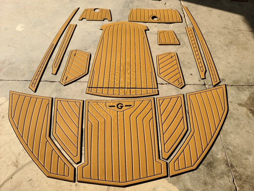 2015-2018 Nautique G23 Swiming Platform Pads 1/4" 6mm EVA FAUX Teak Decking