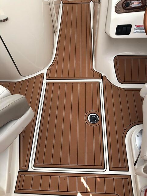 2002-2008 SEA RAY 240 sundeck Cockpit Swim platform bow 1/4"6mm EVA Foam floor