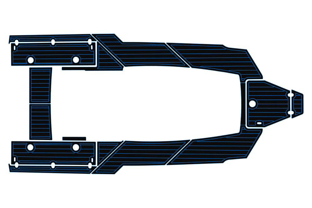 2018-2022 Blackfin 272 CC Cockpit 1/4” 6mm EVAFoam Faux teak floor
