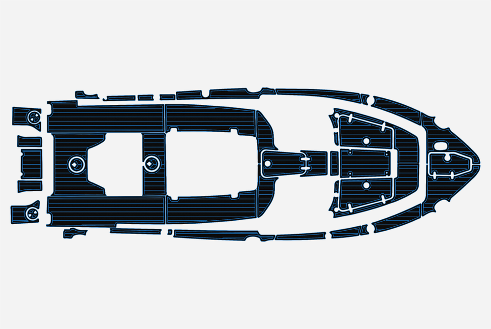 2021 Sea Hunt 265 Ultra Marine teak deck seadek EVA Foam Boat flooring