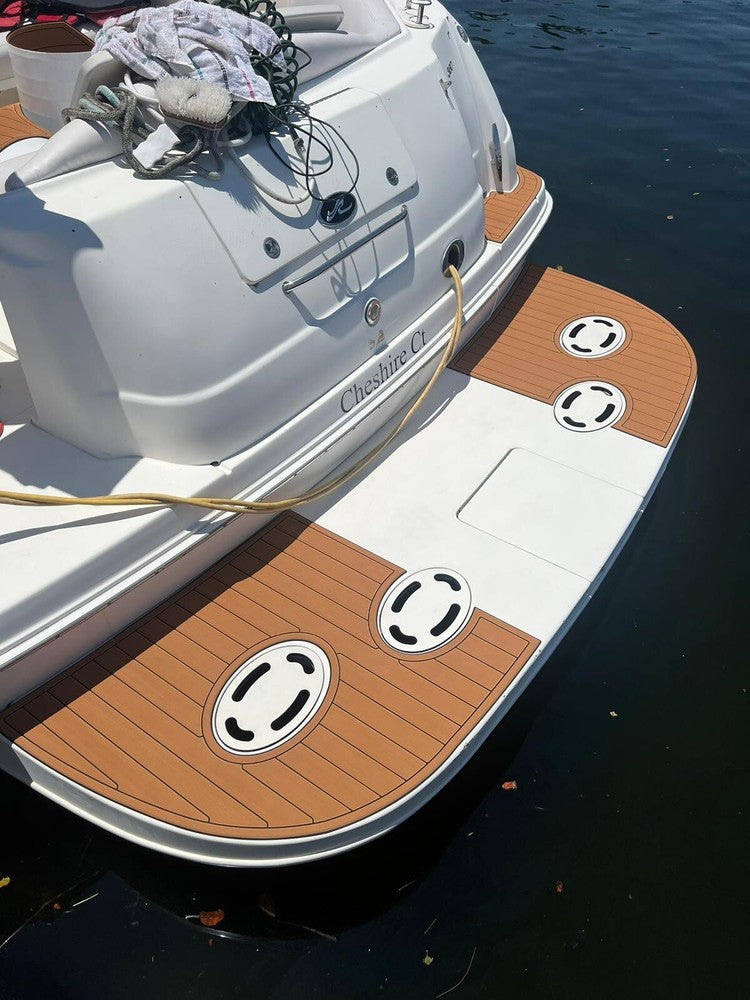 2000-2004 Sea Ray 380 sundancer Cockpit Swim platform 1/4"6mm EVA Foam floor
