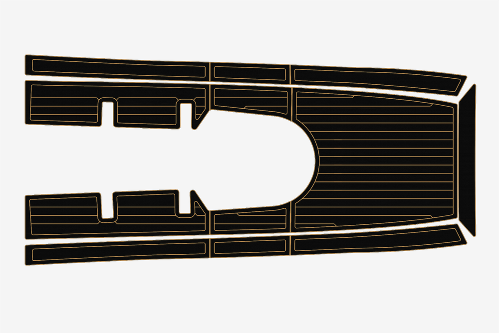 Zodiac 600 Sport Marine teak deck EVA Foam Boat flooring
