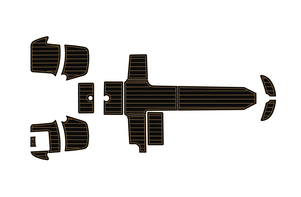 2020-2024 Bayliner M17 Marine teak deck EVA Foam Boat flooring