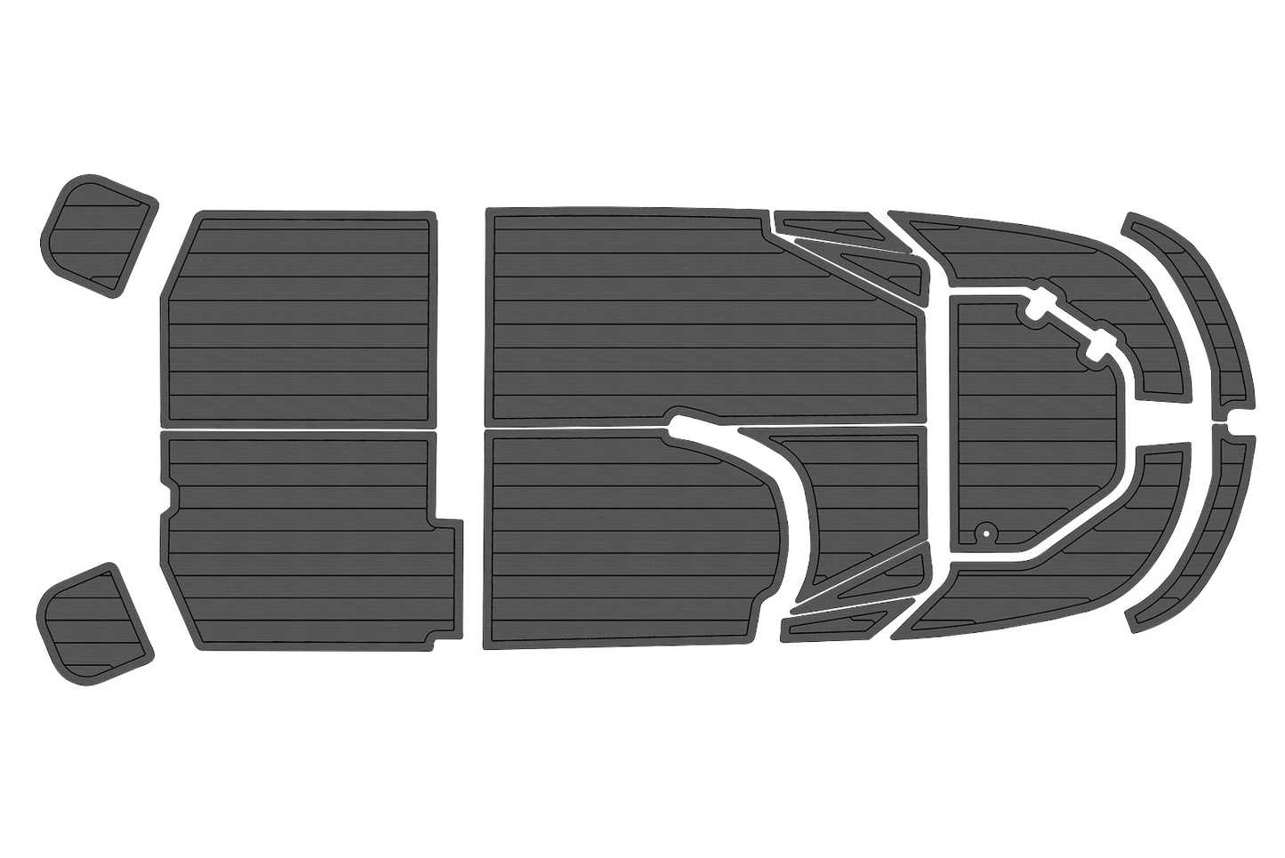 2020-2024 Boston Whaler 130 SS Cockpit 1/4"6mm EVA foam floor