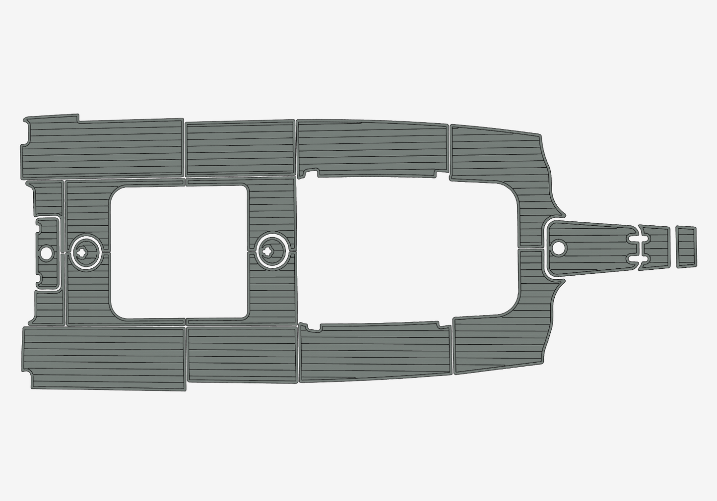 2022-2023 Sea Hunt 305 ULTRA Cockpit 1/4"6mm EVA Foam floor