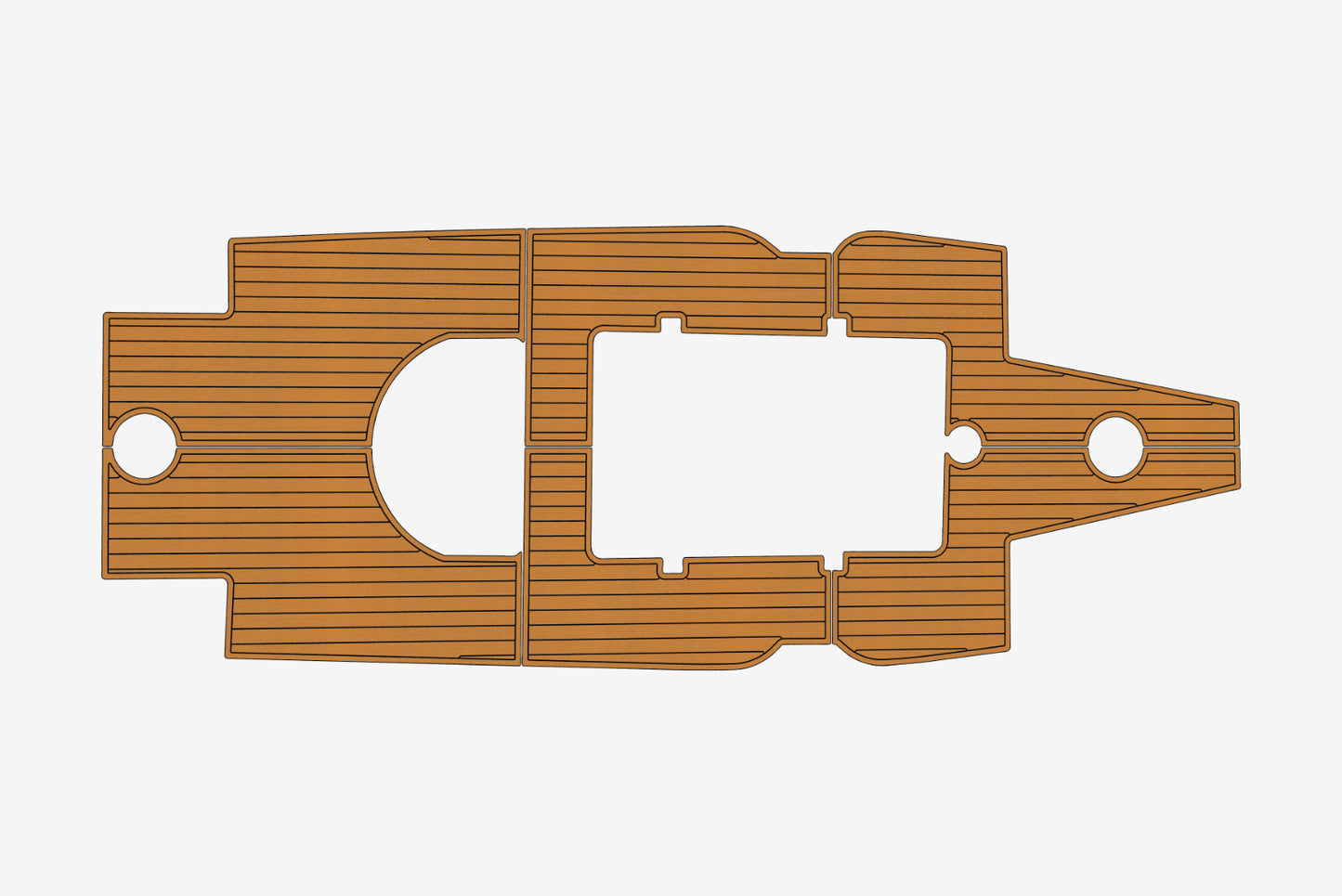 2016 Dusky XF 278 Cockpit 1/4"6mm EVA Foam carpet marine floor