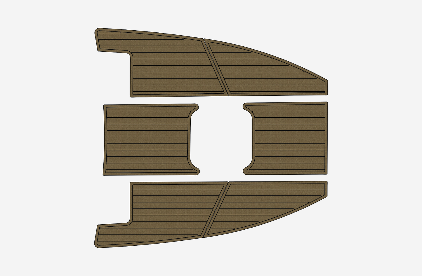 1999-2000 sea ray 290 Sundancer Bow 1/4"6mm EVA foam faux mat floor