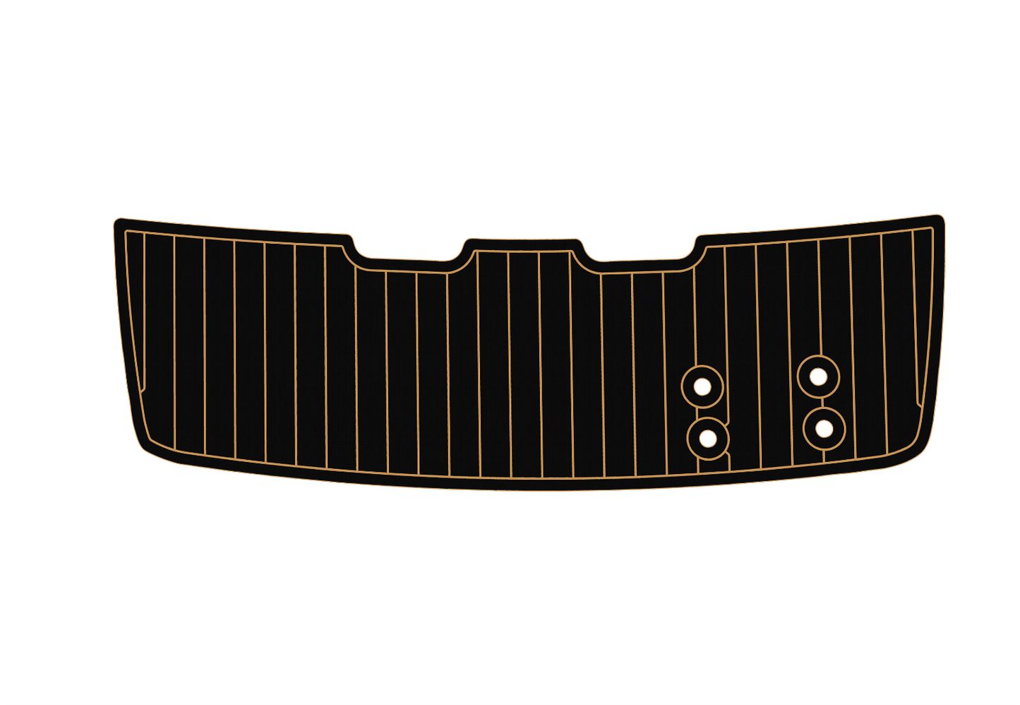 2008-2010 Bayliner 195 Discobery Swim platform 1/4" 6mm EVA foam floor