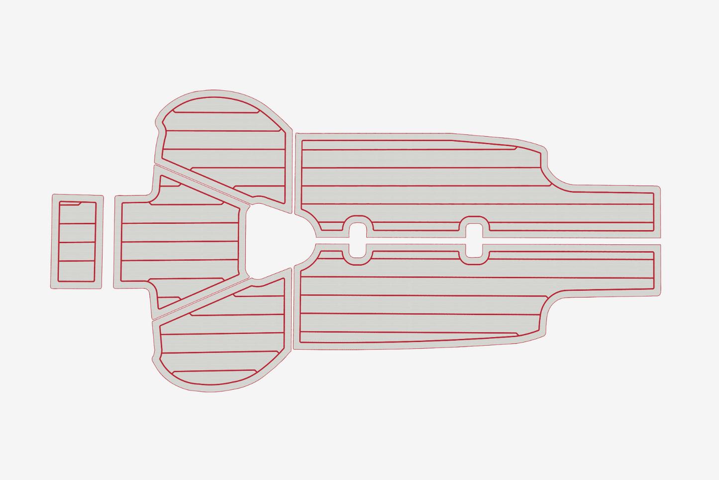 2003-2007 Beneteau 423 Cockpit 1/4"6mm EVA Foam carpet marine floor