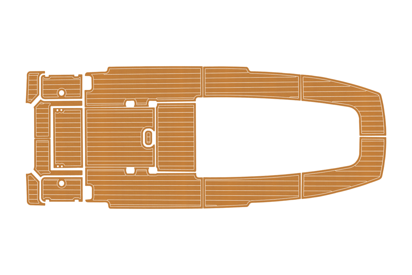2022-2024 Sportsman 247OE Cockpit Swim platform 1/4"6mm EVA Faux foam Mat floor