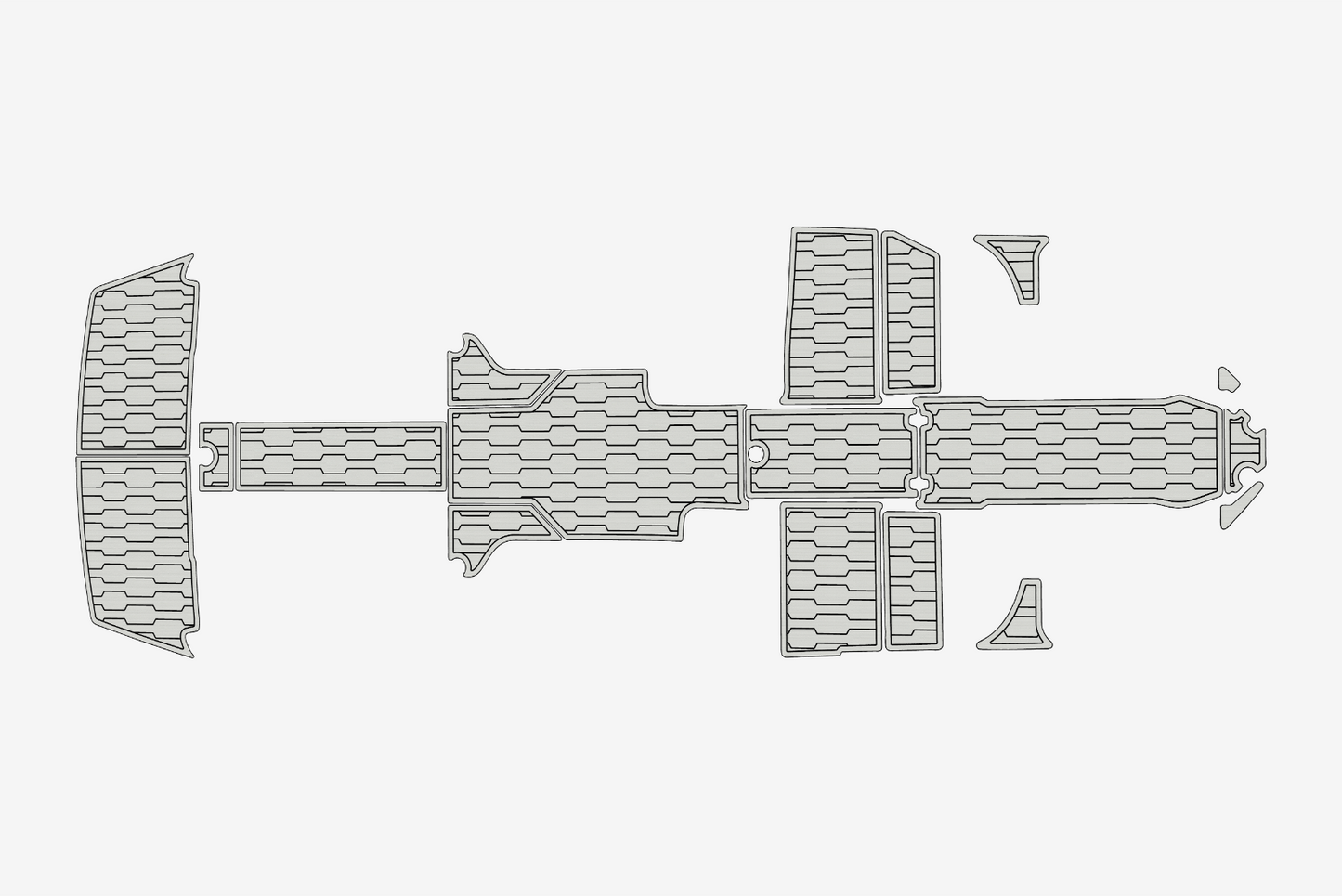 2019-2024 Regal LS4 Surf Cockpit Swim platform 1/4"6mm EVA Foam floor