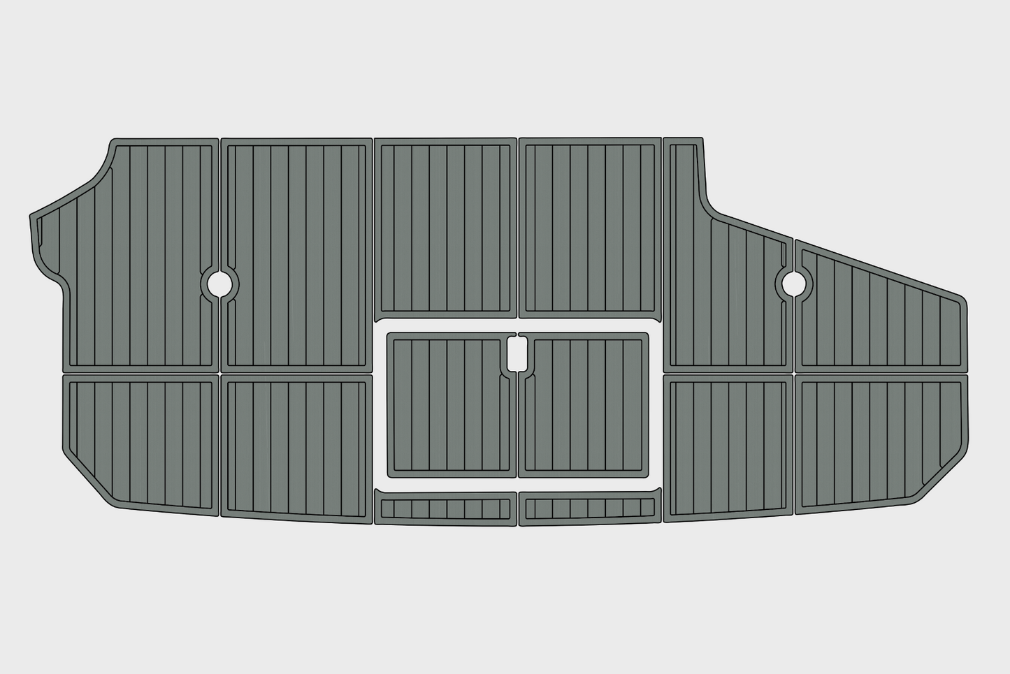 2002-2005 Navigator 44 Classic Swim platform 1/4"6mm EVA Foam floor