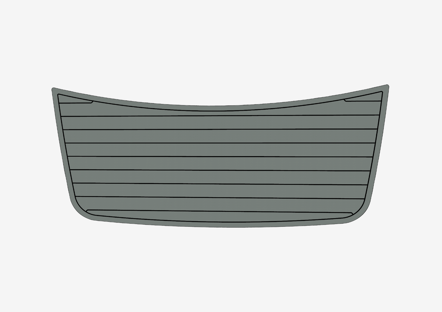 2006-2009 MALIBU 23LSV Swim platform 1/4" 6mm EVA faux faom teak mat floor