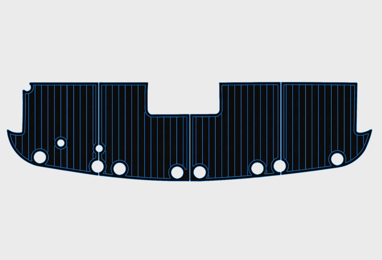 Navigator 48 Swim platform 1/4"6mm EVA Foam fuax floor