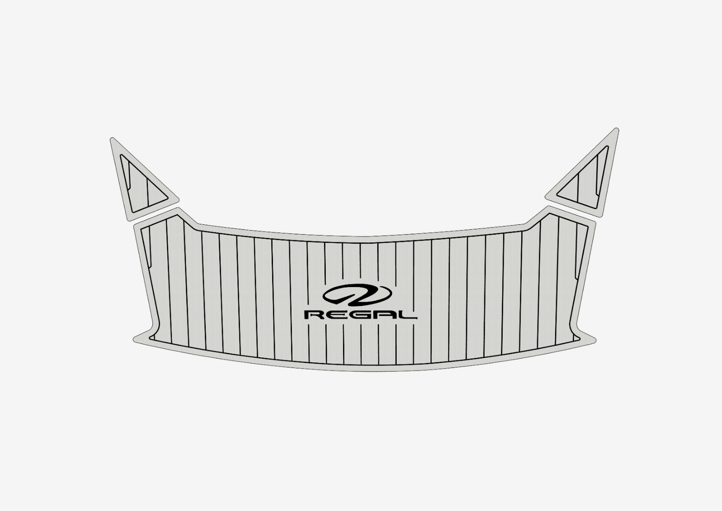 2011-2016 REGAL 2100 Swim platform bow 1/4"6mm EVA foam faux MAT floor