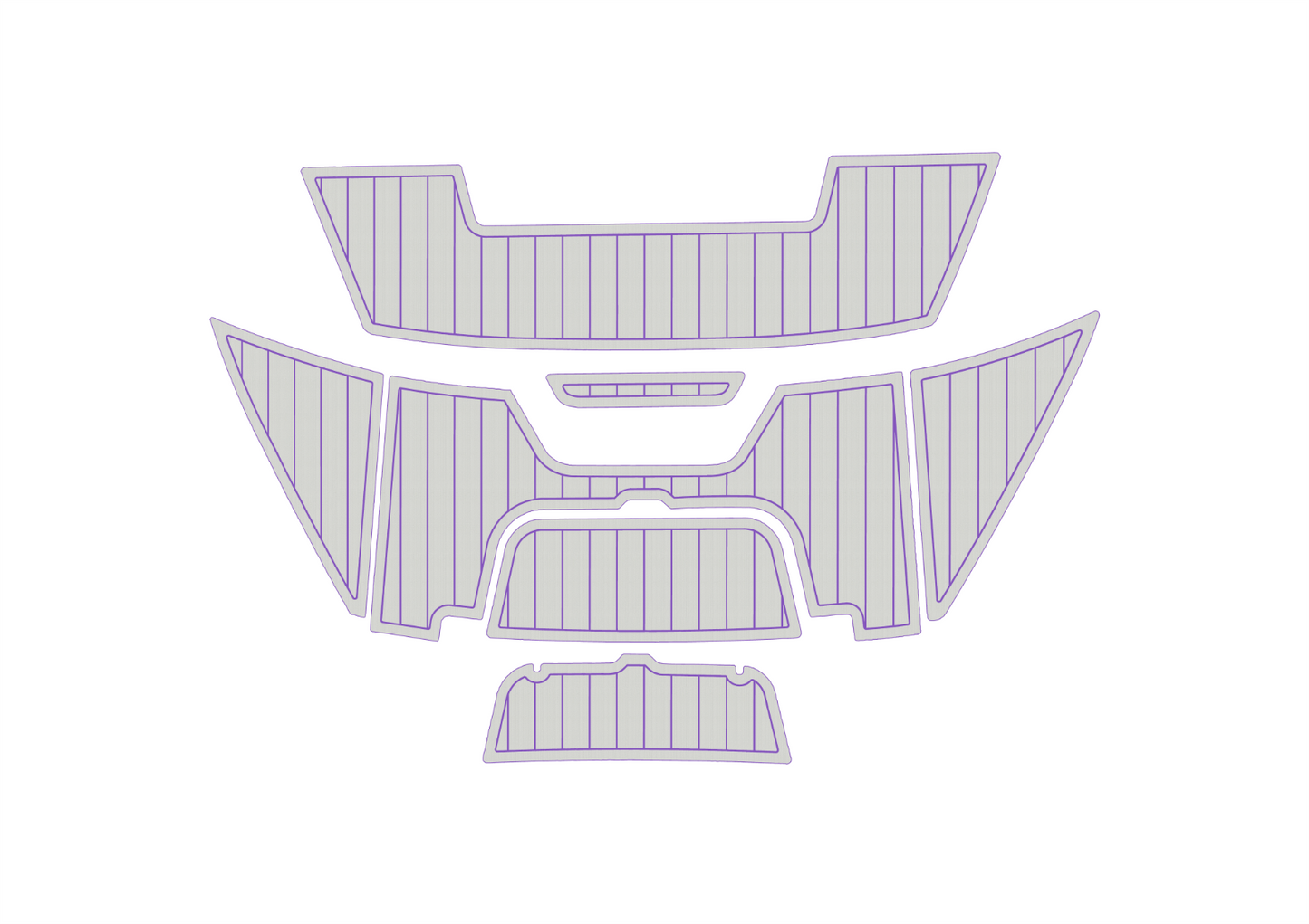 2018-2022 Cobalt CS22 Swim platform 1/4"6mm EVA foam faux marine floor