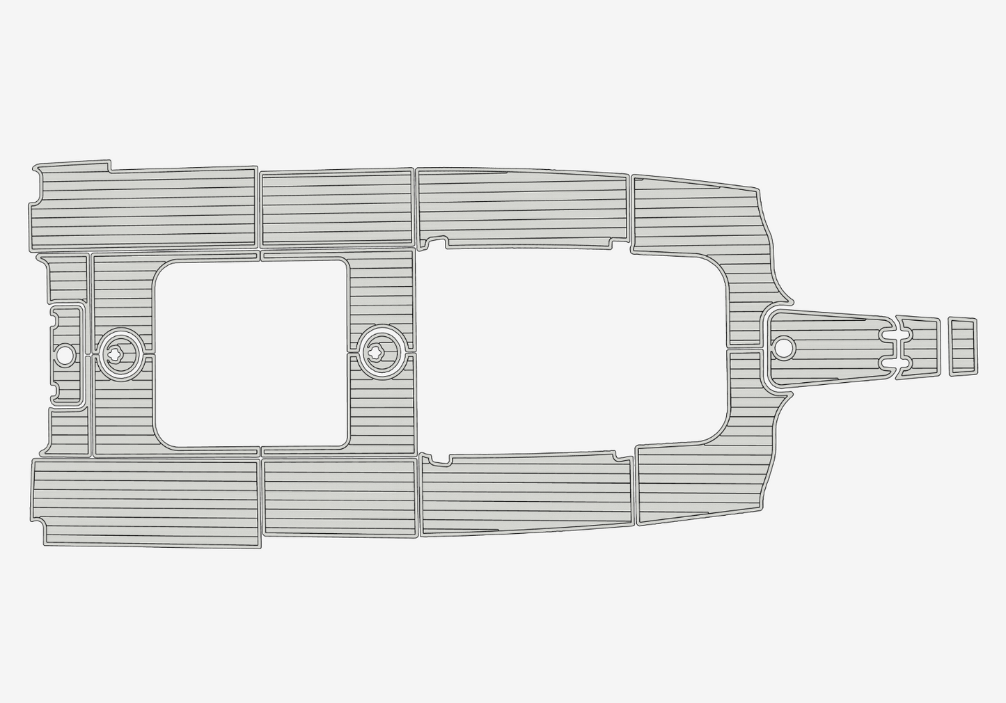2022-2023 Sea Hunt 305 ULTRA Cockpit 1/4"6mm EVA Foam floor