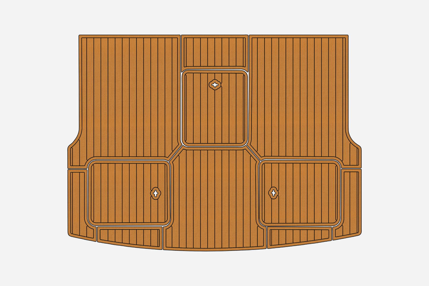 1987 Silverton 34 Convertible Marine teak deck seadek EVA Foam Boat flooring