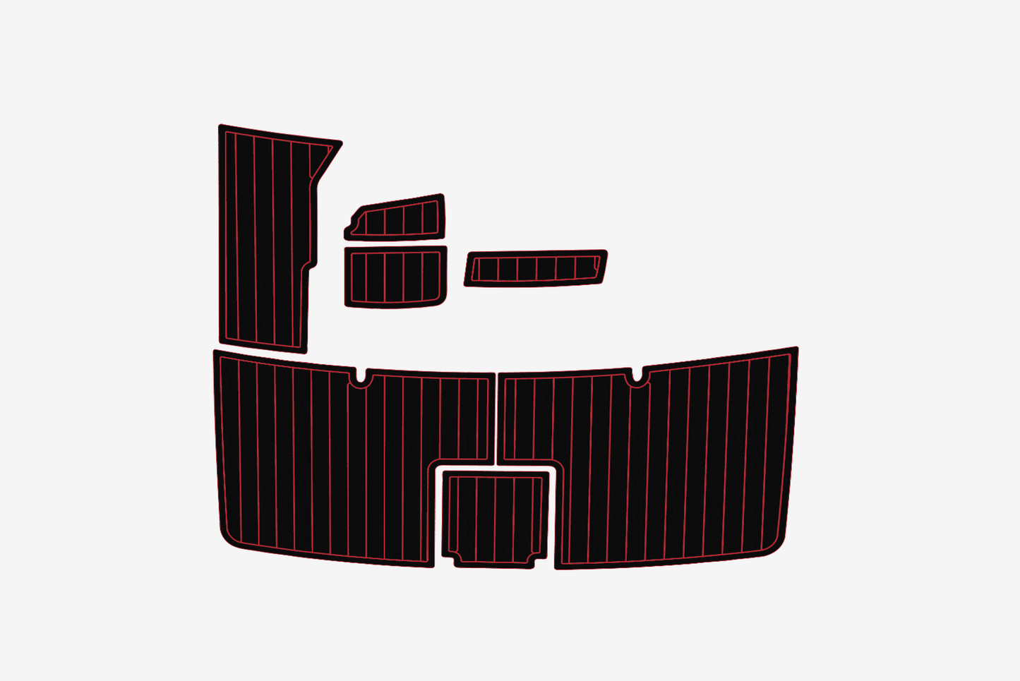 2008 Formula SS 280 Swim platform 1/4"6mm EVA Foam carpet marine floor