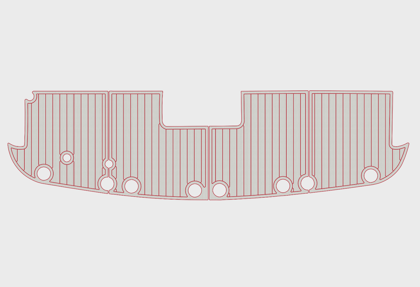 Navigator 48 Swim platform 1/4"6mm EVA Foam fuax floor
