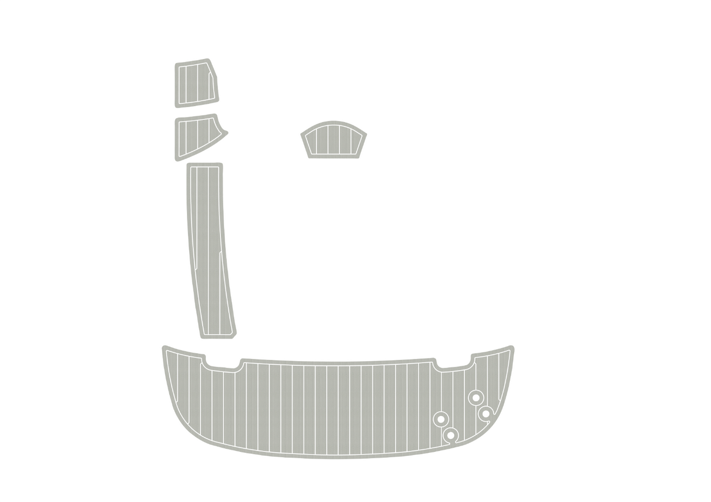 Bayliner A7 Swim platform 1/4" 6mm EVA foam floor