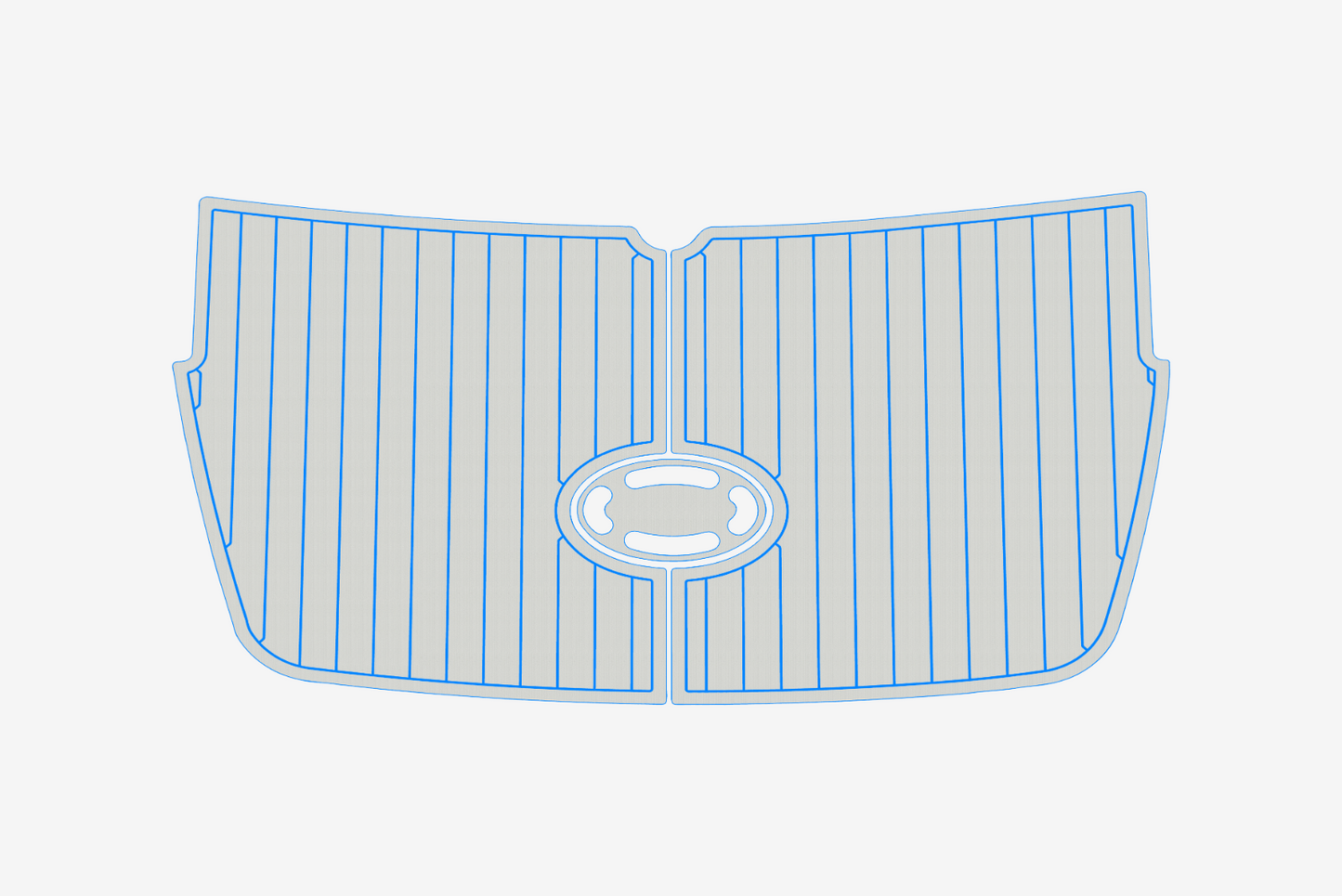 1999 Formula BR 25 Swim platform 1/4"6mm EVA Foam carpet marine floor