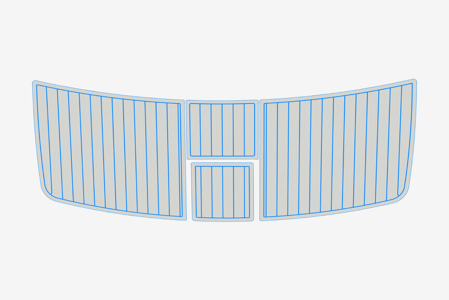 2005-2006 Formula 330 Extended SS Swim platform 1/4"6mm EVA Foam carpet floor