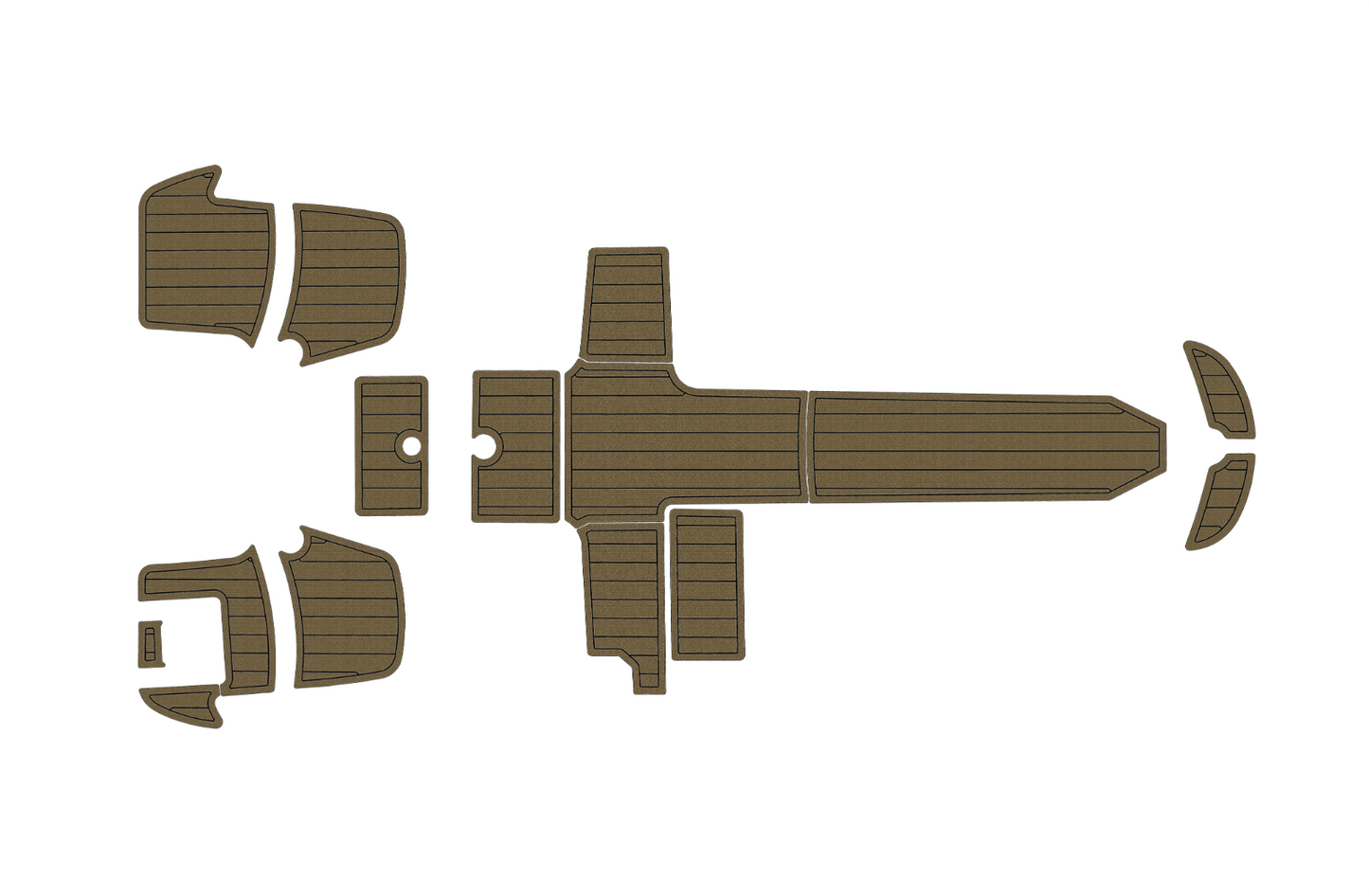 2020-2024 Bayliner M17 Cockpit swim platform 1/4" 6mm EVA foam floor